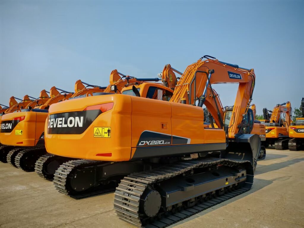 used tracked excavator
