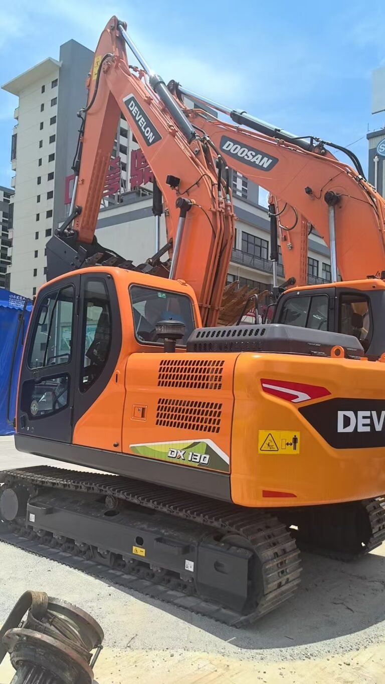develon dx130 excavator