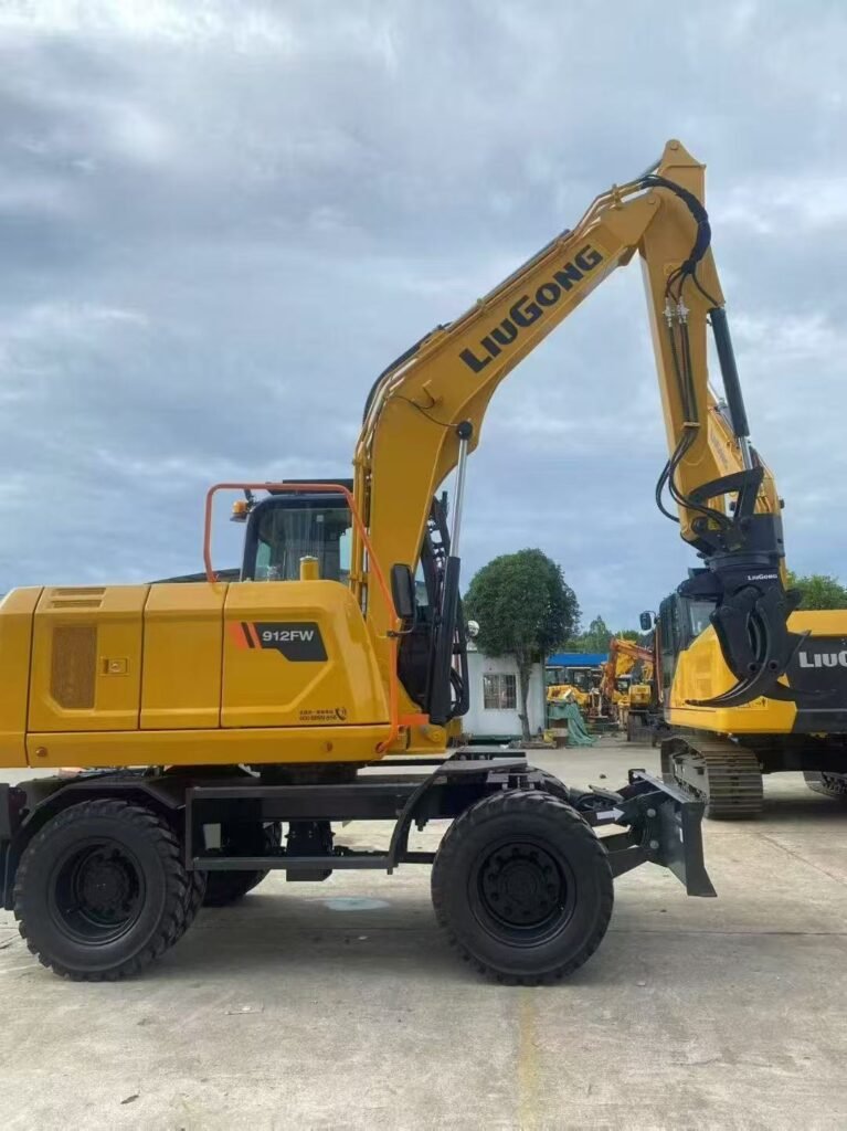 liugong 912fw wheel excavator